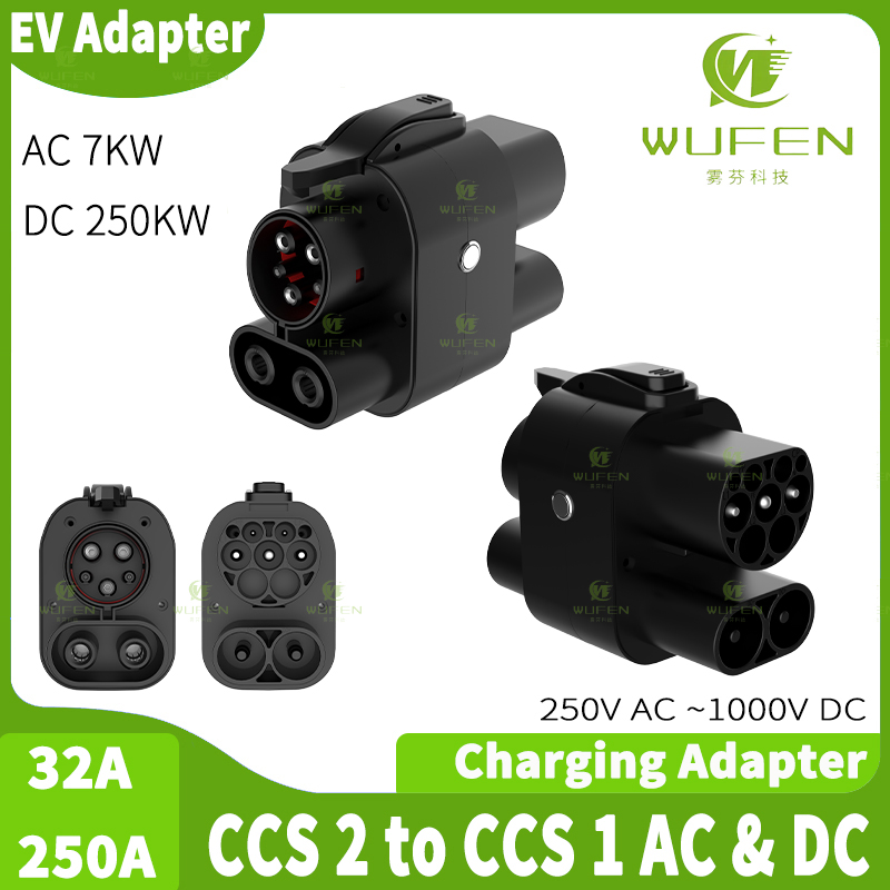 WUFEN Adapter AC & DC CCS2 do  – Ccs2 To Ccs1 Fast Charge Adapter 250Kw recenzja i cena