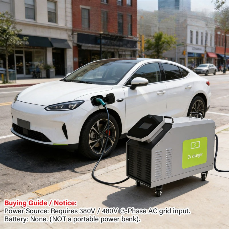 Wejście zasilania 480V 3-fazow – Portable Dc Fast Charger 20Kw Ccs2 recenzja i cena