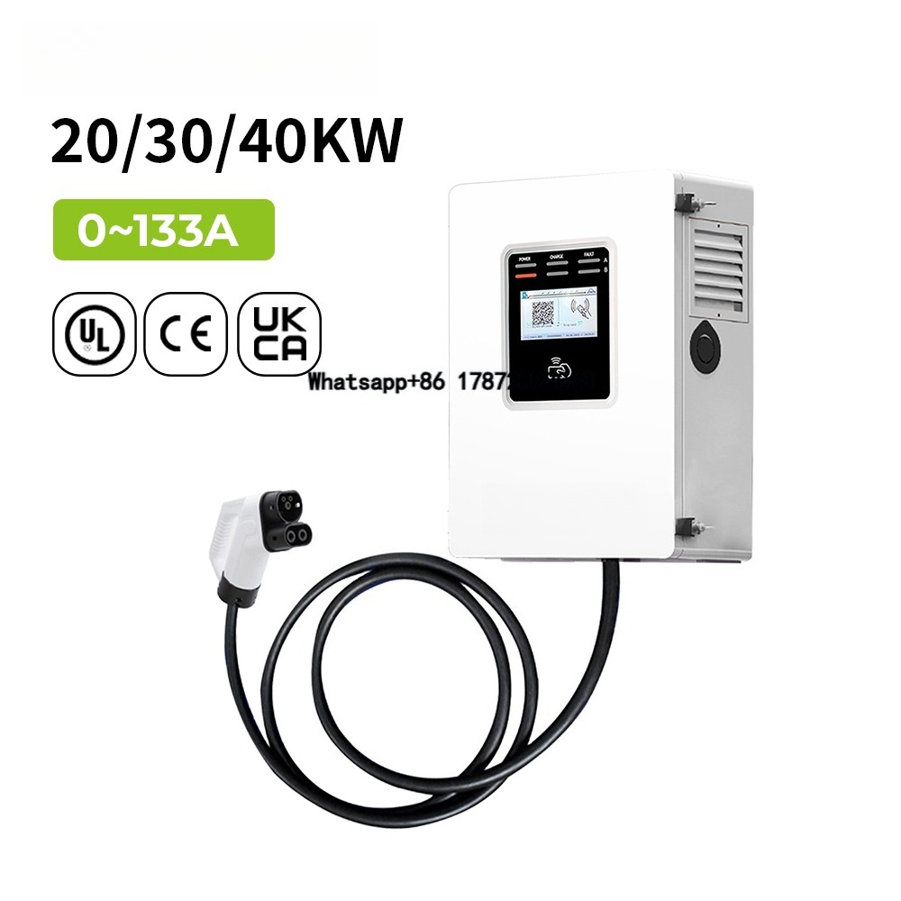 Szybka komercyjna stacja ładow – Dc Fast Charger 30Kw Wallbox Commercial recenzja i cena